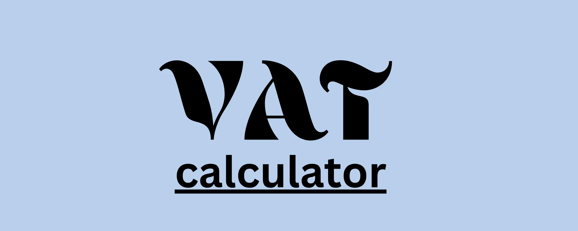 VAT Calculator